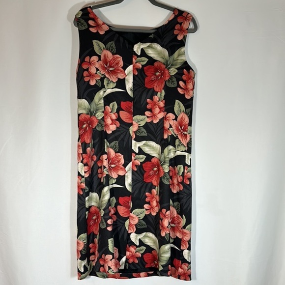 Tommy Bahama Black & Red Floral Dress - Picture 6 of 12